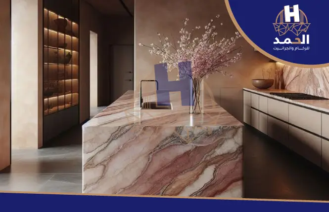 المرمر الصناعي,الفرق بين المرمر الصناعي والكوارتز,المرمر الصناعي للمطابخ