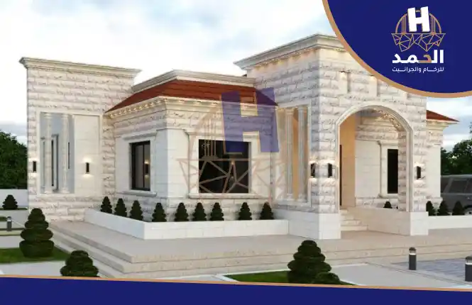 واجهات فلل صغيرة,تصاميم فلل كلاسيك صغيرة,واجهات بيوت صغيرة
