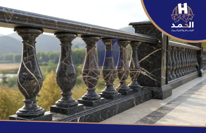 أفضل درابزين رخام لتجميل المنازل والمباني Marble-railing